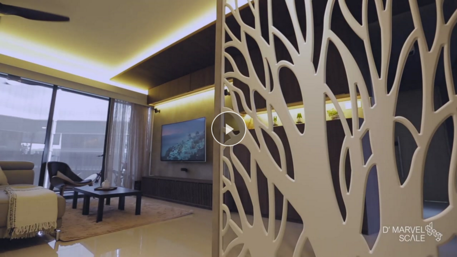 Boathouse Condominium Interior Design Video Highlights | D’Marvel Scale Singapore