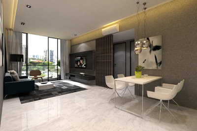 Showsuite Interior Design Type B | D'Marvel Scale Singapore