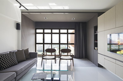 Apartment Interior Design Redhill Road | D'Marvel Scale Singapore