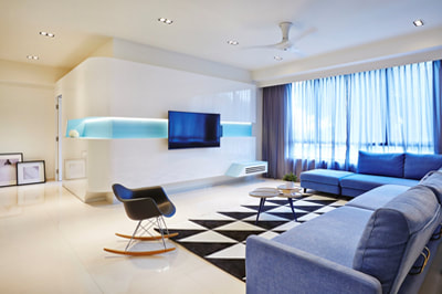 Condominium Interior Design Avon Park | D'Marvel Scale Singapore